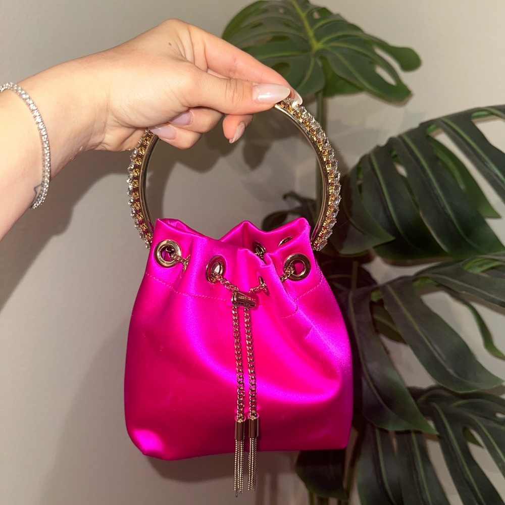 Jimmy Choo Bon Bon Pink purse